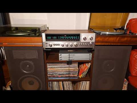 Stuck On You. Elvis Presley. RCA Vinyl. Miracord 760 Turntable. Sansui 881 Receiver. Akai SW-T50