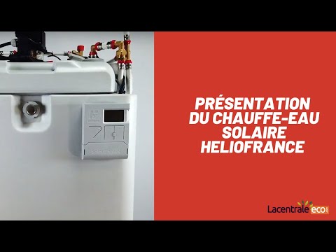 Chauffe eau solaire HELIOFRANCE - Ballon autovidangeable