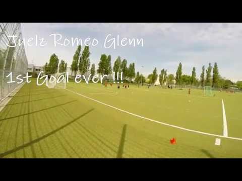 THROWBACK VIDEO : Juelz Romeo Glenn 1st Goal ever in a Football Game Apr.2015 : FV Alemannia Nied 08