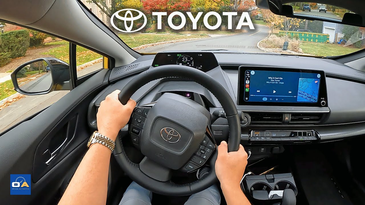 2026 Toyota Prius Plug-In Nightshade | POV Test Drive ...