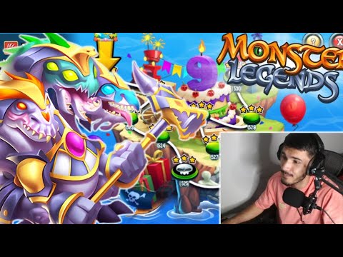 NEW ADVENTURE MAP NODES! | 9TH BIRTHDAY - MONSTER LEGENDS GAMEPLAY
