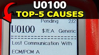 dtc u0100 quickly Fix