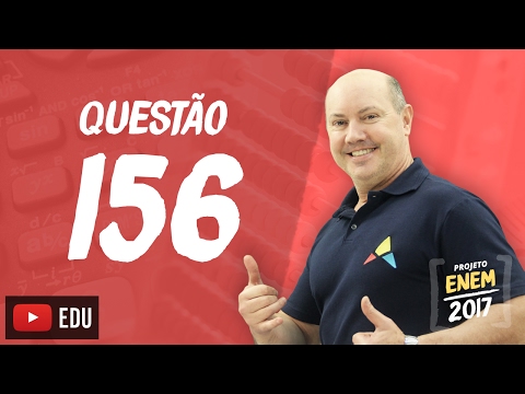 Enem 2016 - Matemática | Questão 156 (Caderno Rosa)