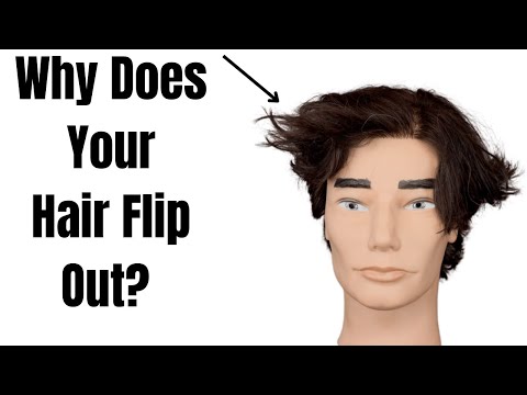 How to Fix Your Hair Flipping Up on the Ends - TheSalonGuy