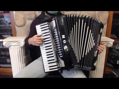 4600 - Black Melodiana "Don" Piano Accordion LMMH 41 120 $1699