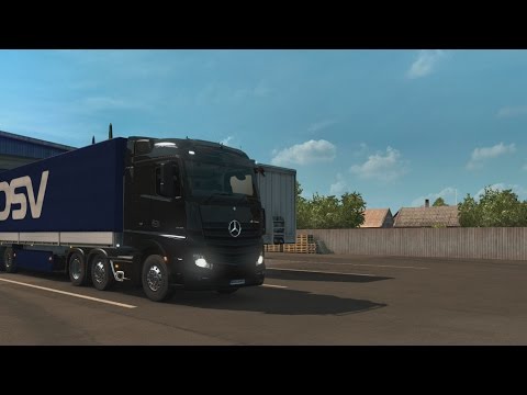 Narva Estonia to Balvi Latvia Euro Truck Simulator2 with Promods Map