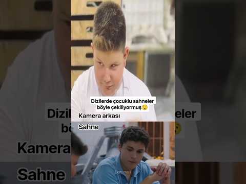 Daha 17 Aras ve Minik Ekmekçi çocuk kamera arkası/ 14.Bölüm Çağan Efe Ak