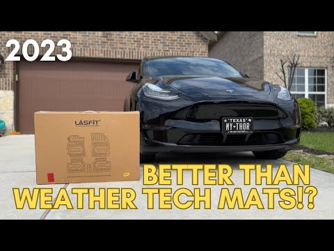 Floor Mats for Tesla Model Y 2023 Better Than WeatherTech Mats for Tesla
