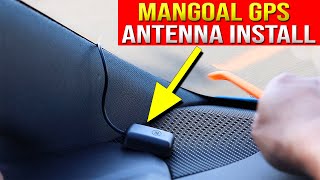 Mangoal GPS Antenna Install (Track Location & Speed)