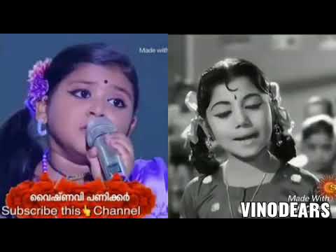 As Vaishnavi (Flowers Top Singer) As Kutti Padmini (Child Artist)