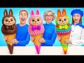 Me Vs Grandma Cooking Challenge Funny Cooking Tricks By Multi DO Challenge