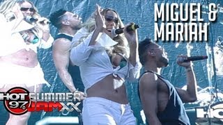 MIGUEL &amp; MARIAH CAREY &quot;Beautiful&quot; Live at Hot97 Summer Jam XX
