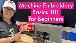 Machine Embroidery 101: A Beginner