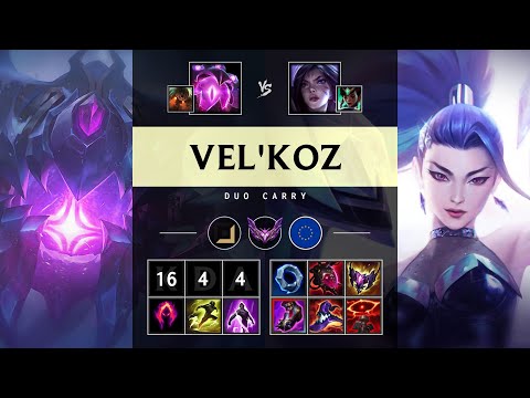 Vel'Koz Carry vs Kai'Sa - EUW Master Patch 25.17