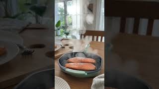 電子レンジ調理器の口コミは？8月、もうコンロの前に立ちたくない人へ【焼き魚がレンジで焼ける】 #グルメ #pr動画 #飯テロ