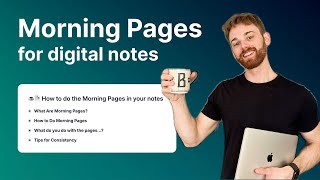 Morning Pages for digital note-taking