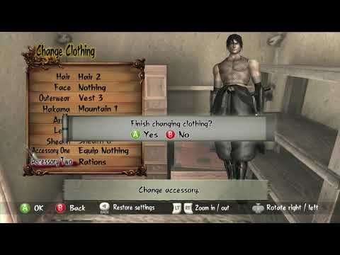 Tenchu Z | Character Customization | Tatsumaru