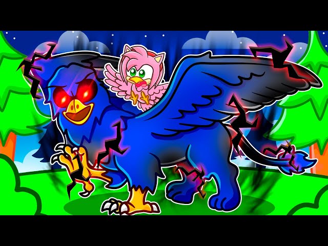 Playing as a PROTECTIVE EVIL SONIC BIRD in Feather Family!