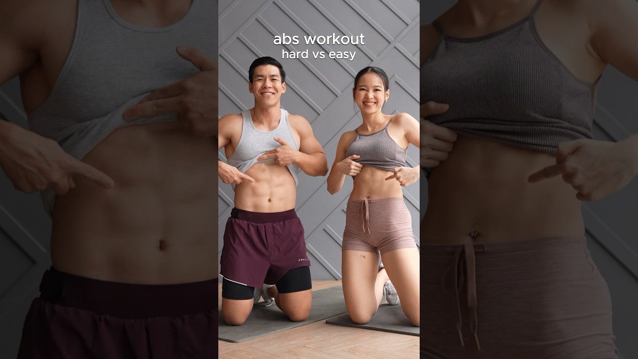 💥ABS FOR BEGINNERS - no equipment💥