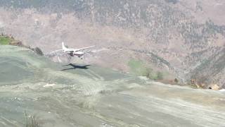 preview picture of video 'Landing: Talcha airfield (from outside)- Kunda Dixit'