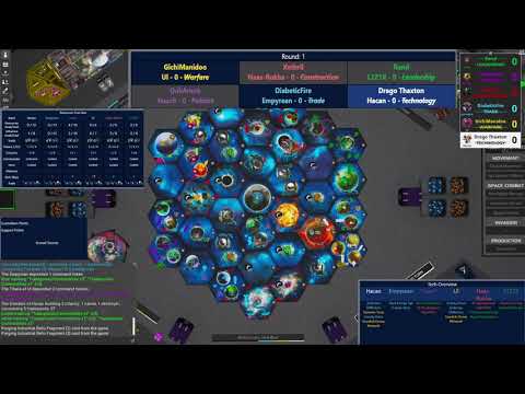 SCPT Twilight Imperium Tournament 2023 - Qualifier 52 Highlights