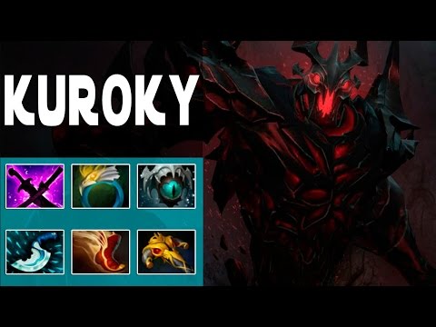 DOTA 2 - KUROKY SHADOW FIEND GAMEPLAY MMR 6500
