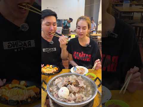 เสริฟแฟนเก่งมาก #eater #asmreating #คู่รักนักกิน #บุฟเฟ่ต์หมูกะทะ