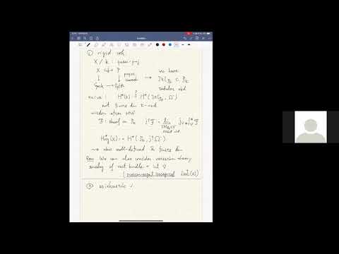 T. Abe - Arithmetic D-modules and rigid cohomologies