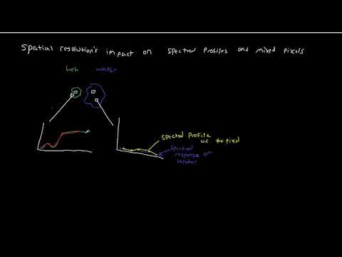 Spatial Resolution and Spectral Profiles