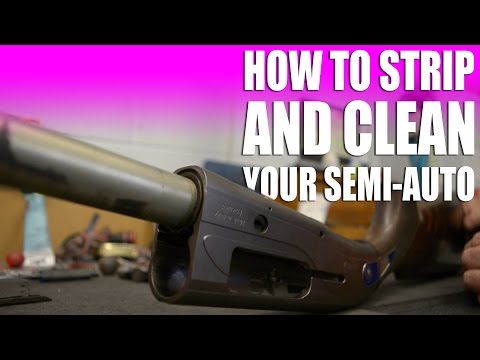 How to strip and clean a Beretta semi-auto How to strip and clean a Beretta semi-auto