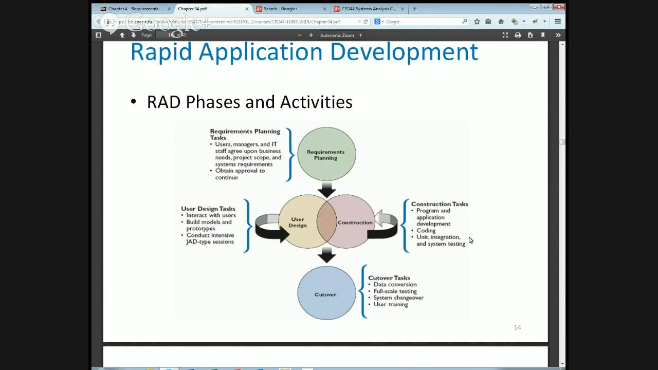 CIS244 Systems Analysis Chapter 4 Part 1
