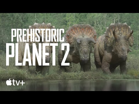 Prehistoric Planet 2 — Why Did Triceratops Have A Frill? | Apple TV