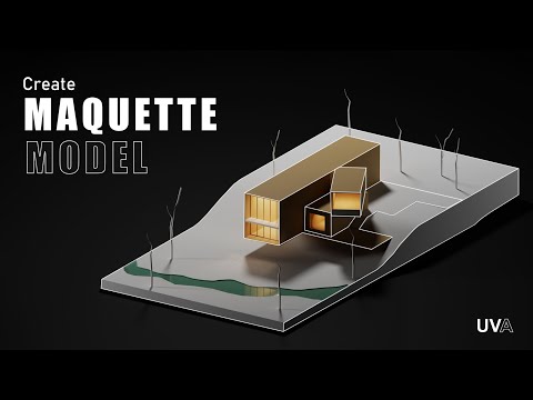 Realistic Physical model with Vray and Sketchup | Maquette
