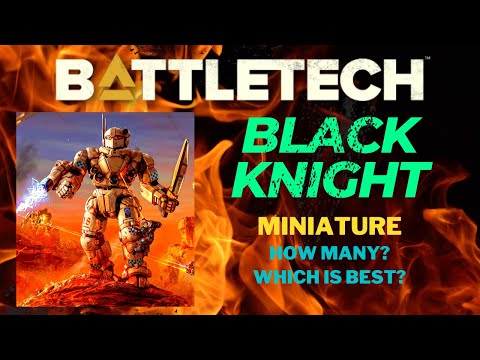 BattleTech Black Knight Miniature - taking a closer look!