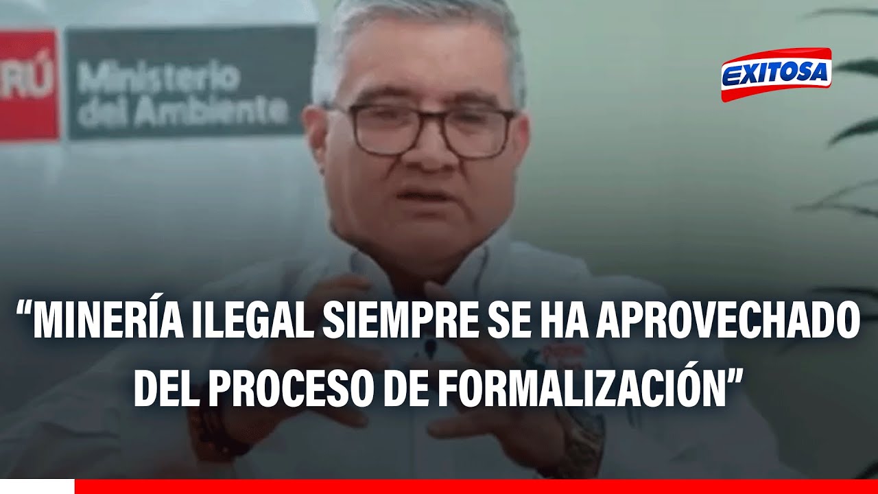🔴🔵 Juan Carlos Castro sobre Reinfo: Minería ilegal siempre se aprovecha del proceso de formalización