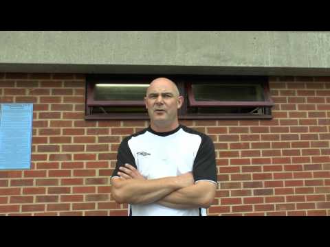 Weymouth's manager Brendon King gives interview after Weymouth 0 v 0 Kettering Town