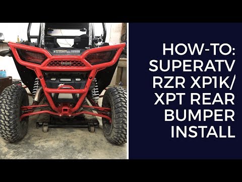 How-To:  SuperATV RZR XP1K/XPT Rear Bumper Install