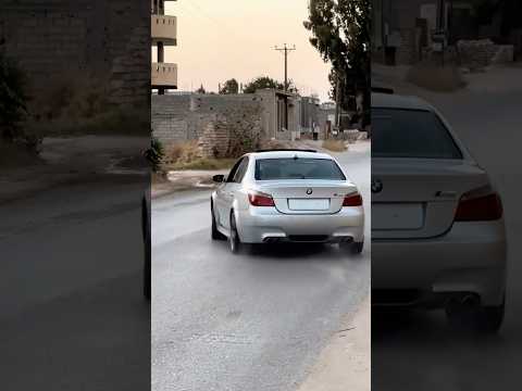 BMW M5 E60 5.0 V10 drift 🇩🇪 #80smusic #luxurycar #albania #retroclassic #automobile #mpower