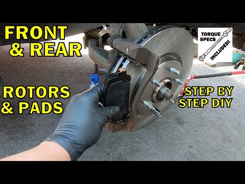 2004-2015 Nissan Titan Front & Rear Brake Replacement