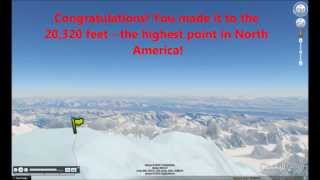Climb Mt McKinley / Denali in 3D