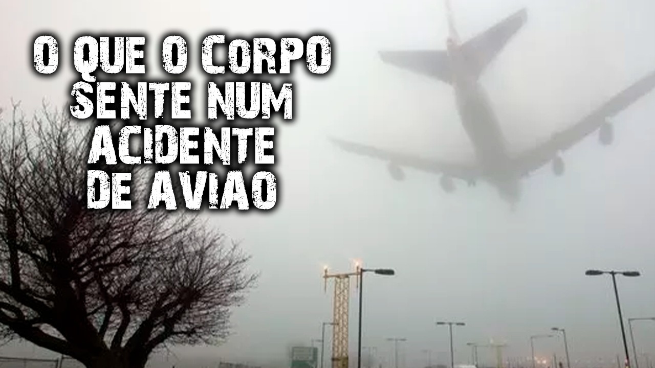 12 COISAS QUE O CORPO SENTE EM UM ACIDENTE AÉREO