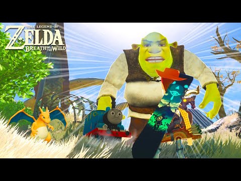 Modded Breath of the Wild gets weird