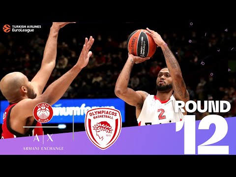 ¡El Olympiacos consigue su primera victoria a domicilio! | Jornada 12, Resumen | Turkish Airlines...