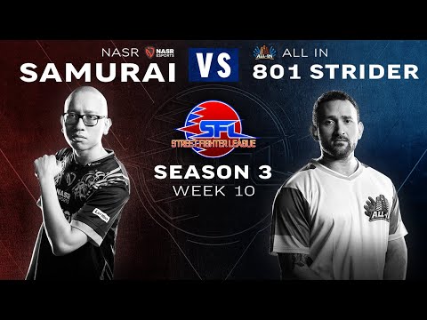 Samurai (Akuma) vs. 801 Strider (Urien) - Bo3 - Street Fighter League Pro-US - Season 3 Week 10