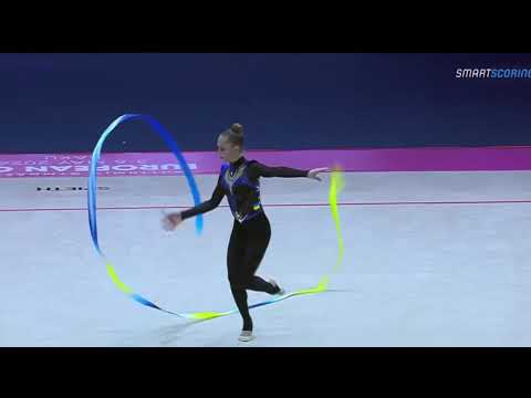 POHRANYCHNA Khrystyna (UKR) RIBBON Q 30,2 - European Cup 2024