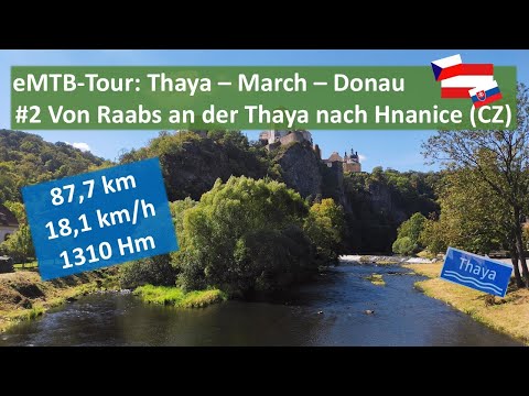 07.09.2025 eMTB-Tour: Von Raabs an der Thaya nach Hnanice (CZ)