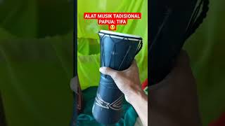 Download lagu Inilah alat musik tradisional Papua; Tifa #shortvideo #shorts #short #papua #sorong mp3