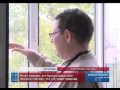Розовый снег в Караганды 