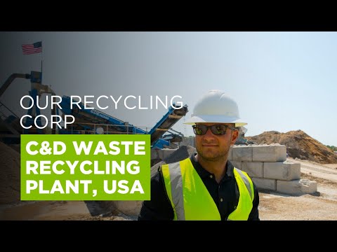 Our Recycling Corp., New York, Invests in 200tph Wash Plant from CDE for Recycling C&D Waste