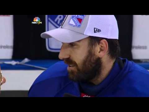 Rangers celebrate their game 6 win against the Montreal to propel them to the Stanley Cup Finals